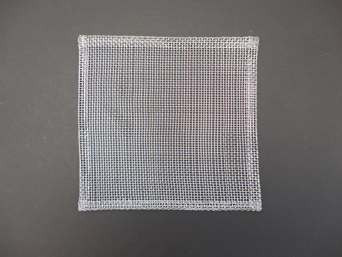 METAL WIRE MESH GAUZE SQUARE BUNSEN BURNER SCIENCE SCHOOLS
