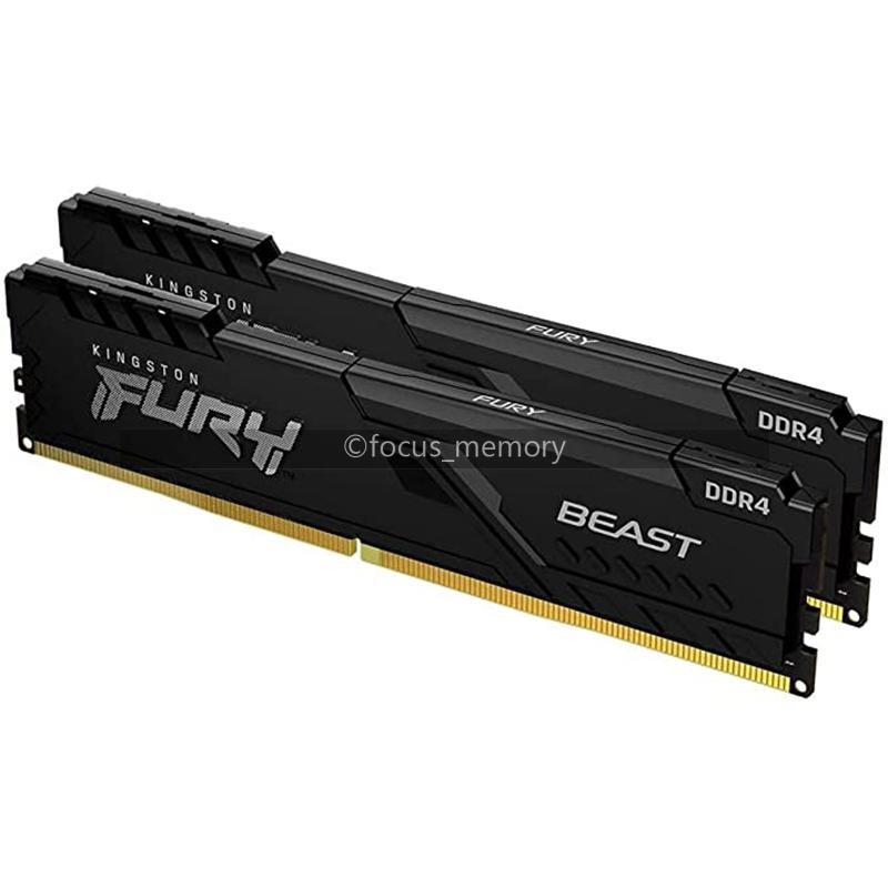 Kingston FURY Beast DDR4-3200 16GB（8GB×2 Kingston Fury Beast 16 GB (2x8GB) DDR4 3200 PC4-25600 288pin