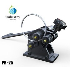 Manual Three-Roller Gear Bending Machine Plate Steel Metal Ring Roller Bender