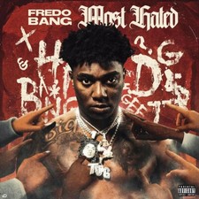 Fredo bang most hated Poster 12x12" 20x20" Music Album Cover Print