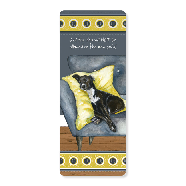 Little Dog Laughed Rescue Dog Bookmark Gift Idea Perfect Book Lover Gifts