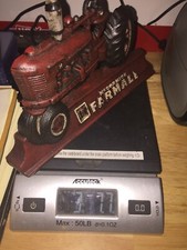 McCormick Farmall Tope de puerta Granja Tractor Granjero Arado Disco Tope de puerta EE. UU. Decoración del hogar