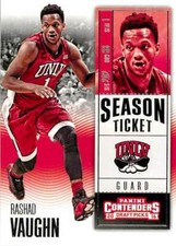 Rashad Vaughn 80 2016 Contenders Draft Picks UNLV Rebels