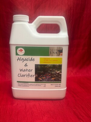 #ad #ad Pond Essentials pond algaecide water clarifier 32oz fountains ponds algicide $27.99