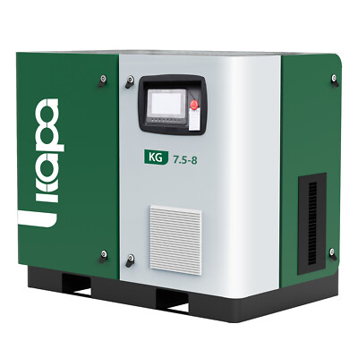 7.5KW/10Hp Quiet Portable Rotary Screw Air Compressor 3 Phase 39CFM RP1/2
