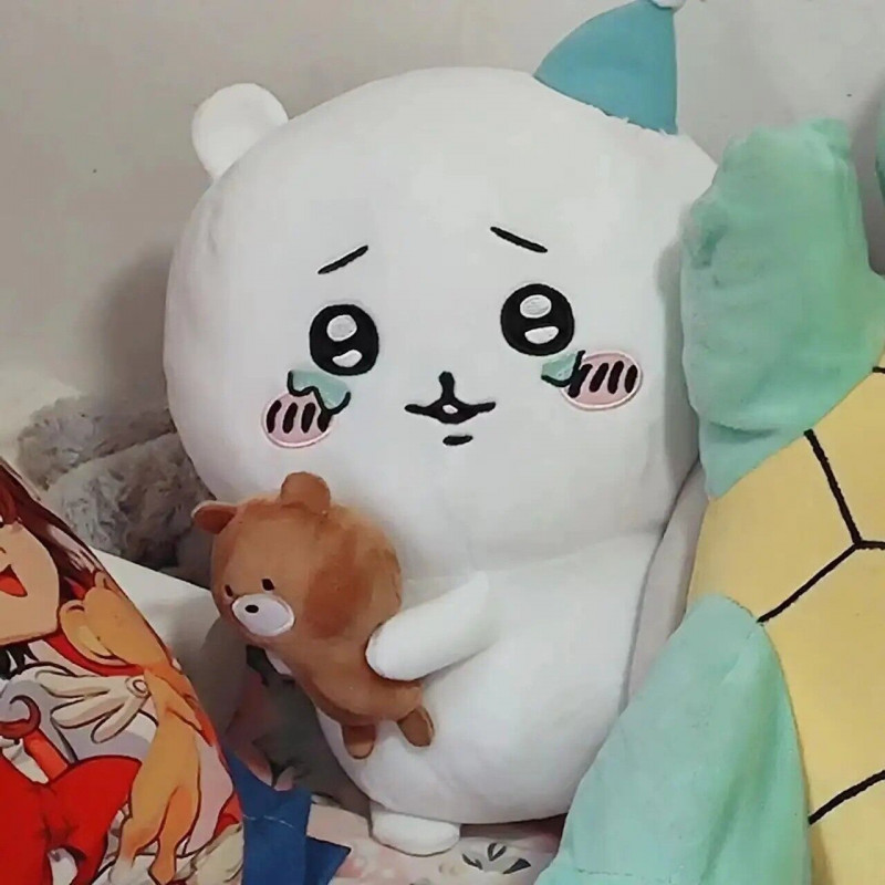 Chiikawa Nightmare Doll Sleepy Crying Hachiware Plush Doll Girlfriend Gift