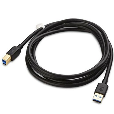 Dell Kabel 4531515001A0R32 5KL2E05502 Typ A B USB 3.0 Super Speed Schwarz NEU