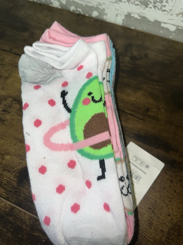 Новый с Ярлыками! 10 пар носков без границ для рассола еды бутерброда авокадо с низким вырезом на лодыжке - Изображение 3 из 4