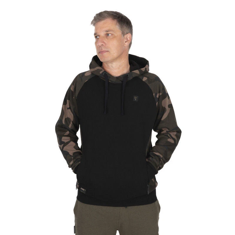 Fox Pullover Premium 310 Hoody Black/Camo S M L XL XXL XXXL Kapuzenpullover DA - Bild 2 von 4