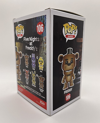 Funko Pop! Games Five Nights At Freddys Freddy 106 Original - Moça do Pop -  Funko Pop é aqui!