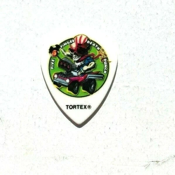 New Five Finger Death Punch 5FDP Signed Chris Kael GUITAR PICK Tortex