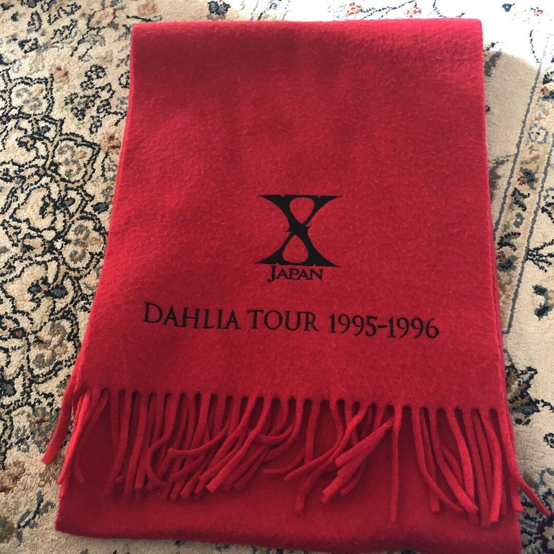X japan Dahlia Tour Muffler 1995-1996 Rare F/S from Japan | eBay