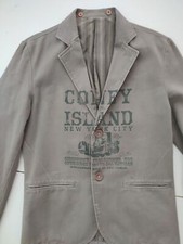 Man's CANVAS  Blazer / Jacket - 40 inch Chest-CLASSY, COOL STYLISH CONEY ISLAND