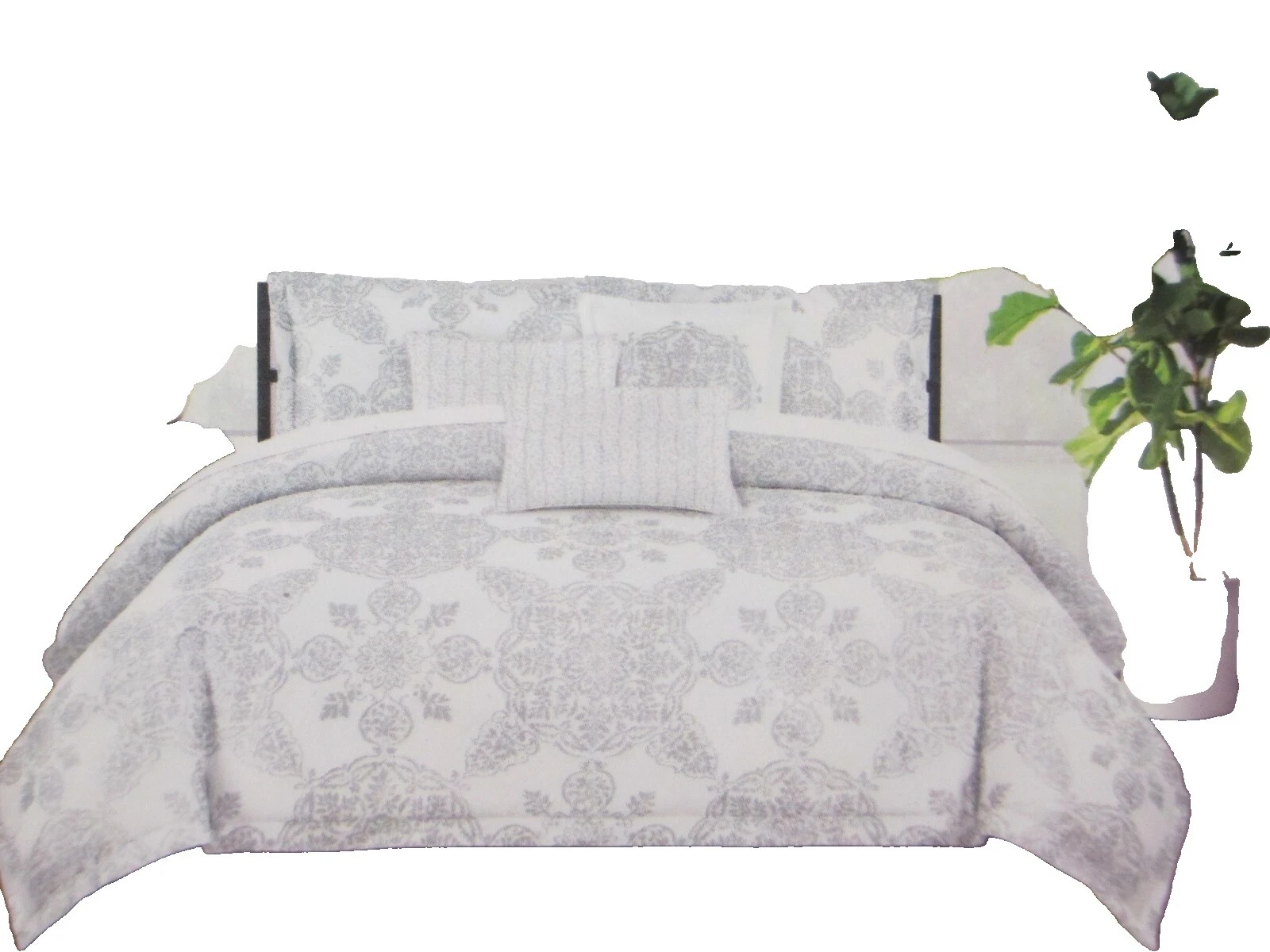 Tahari 花卉被套和床上用品套装