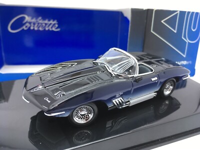 🇺🇦 1:43 AutoArt Chevrolet Corvette Mako Shark 1/43 Concept Blue