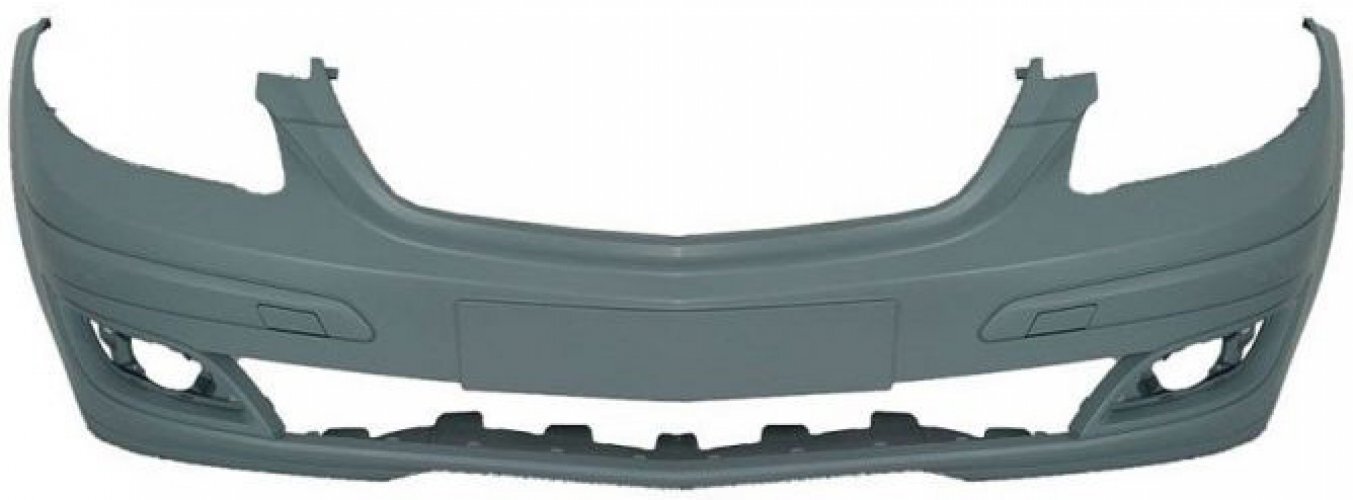 Pare-choc avant Mercedes Classe B W245 2005-2008 finition Classic en ABS noir