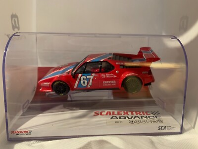 BMW M1 Crevier Racing ADVANCE SCX Digital 1:32 slot car 10452 - Brand New