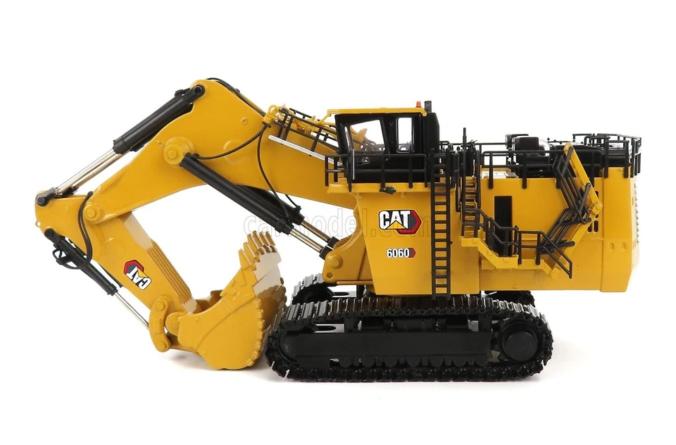 MODELLINO MEZZI CANTIERE STATICO CATERPILLAR CAT6060 ESCAVATORE CINGOLATO 1/87 - Immagine 3 di 4