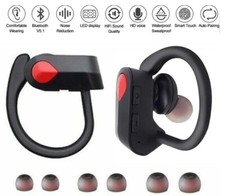TWS Bluetooth 5.0 Headset Wireless Earphones Earbuds Stereo Headphones Ear-Hook