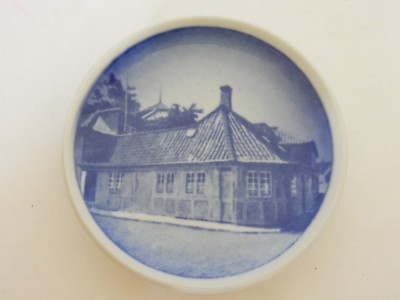 Vintage Royal Copenhagen Denmark Pin Dish Plate H C Andersen S Hus Odense Signed Ebay