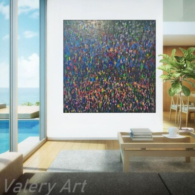 Gemälde ist ein einzigartiges Original Kunstwerk Unikat Modern 100cm 100cm 4cm