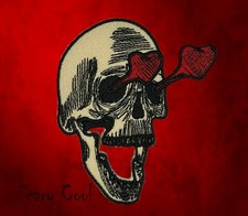 New Skull Skeleton Eye Heart Embroidered Biker Iron On Patch