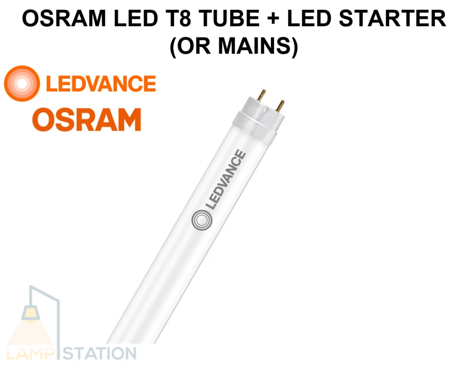 OSRAM (LEDVANCE) LEDVANCE LED T8 Replacement tube 29" 2ft 3ft 4ft 5ft 6ft Warm Cool Dayligt White
