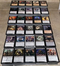 39 Different Vintage MTG Magic the Gathering Black Uncommons Pre 2016 SP-NM AZ1