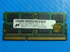 MacBook Pro 15" A1286 2010 MC371LL/A Micron SO-DIMM RAM Memory 2GB PC3-8500S