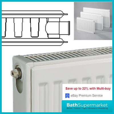 Radiators Kudox Premium Type 21 Kudox White Type 21 Double Plus