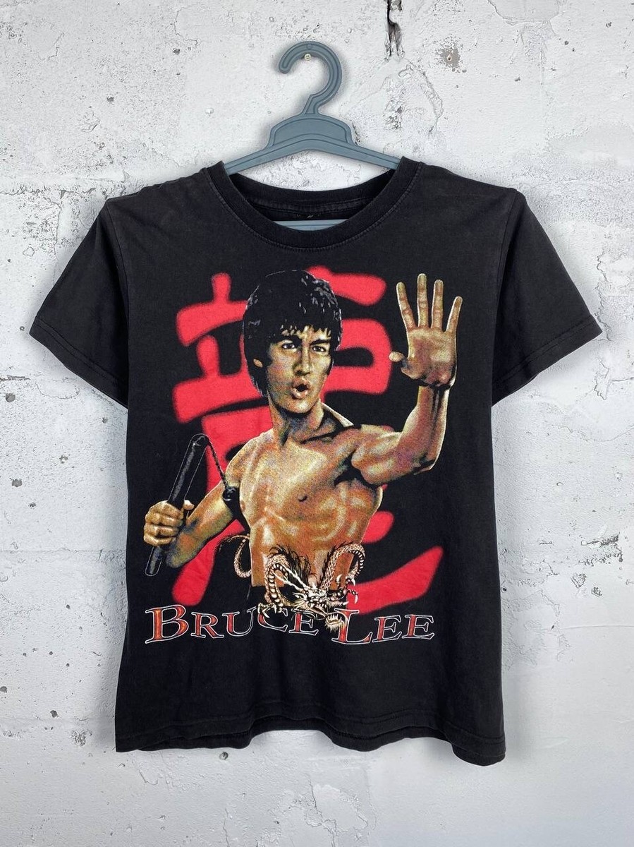 Vintage 90s Bruce Lee Respect Dragon Shaolin Rare T Shirt | eBay