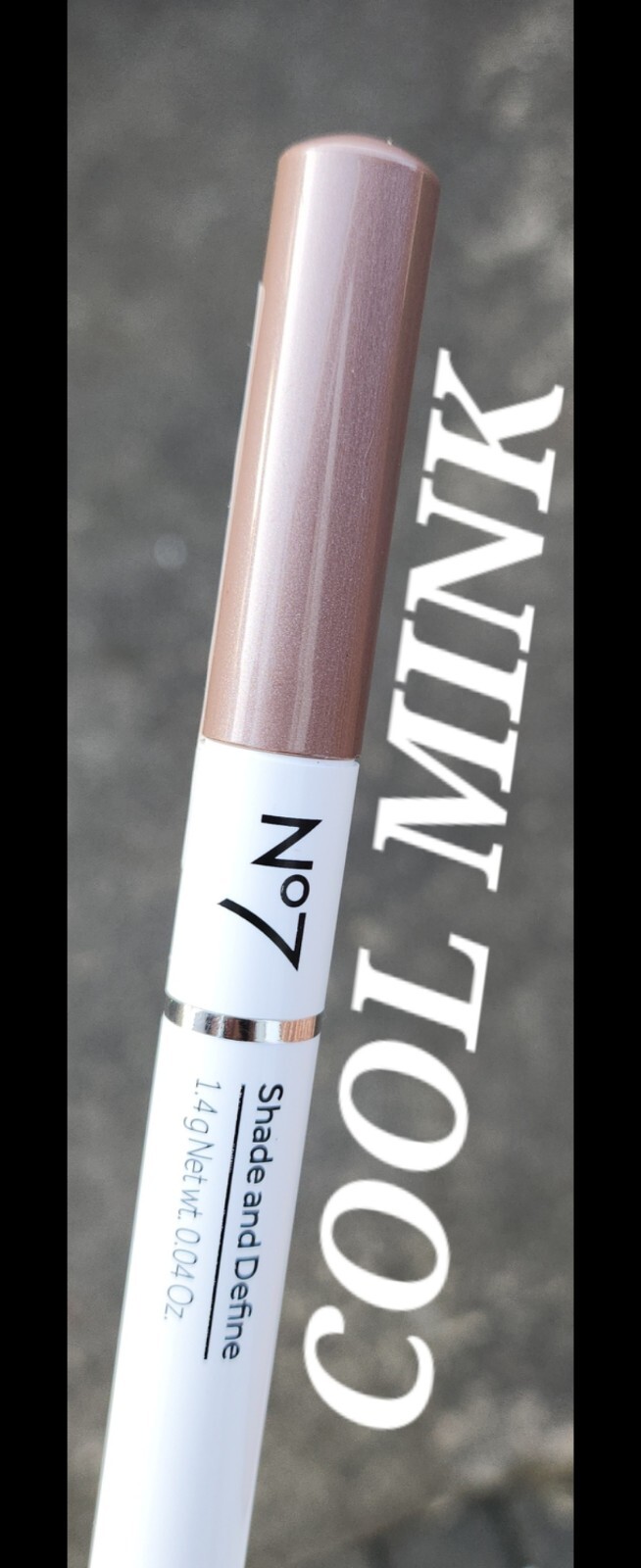 No7 Stay Perfect Shade And Define - Eye Shadow Liner Crayon 1.4g Shade COOL MINK