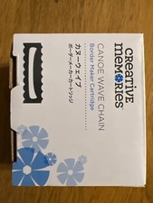 New Creative Memories Canoe Wave Chain Border Maker Cartridge NIB