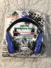 GPX RS Rugged Sports AM/FM Radio Headphones NOS AHP3500