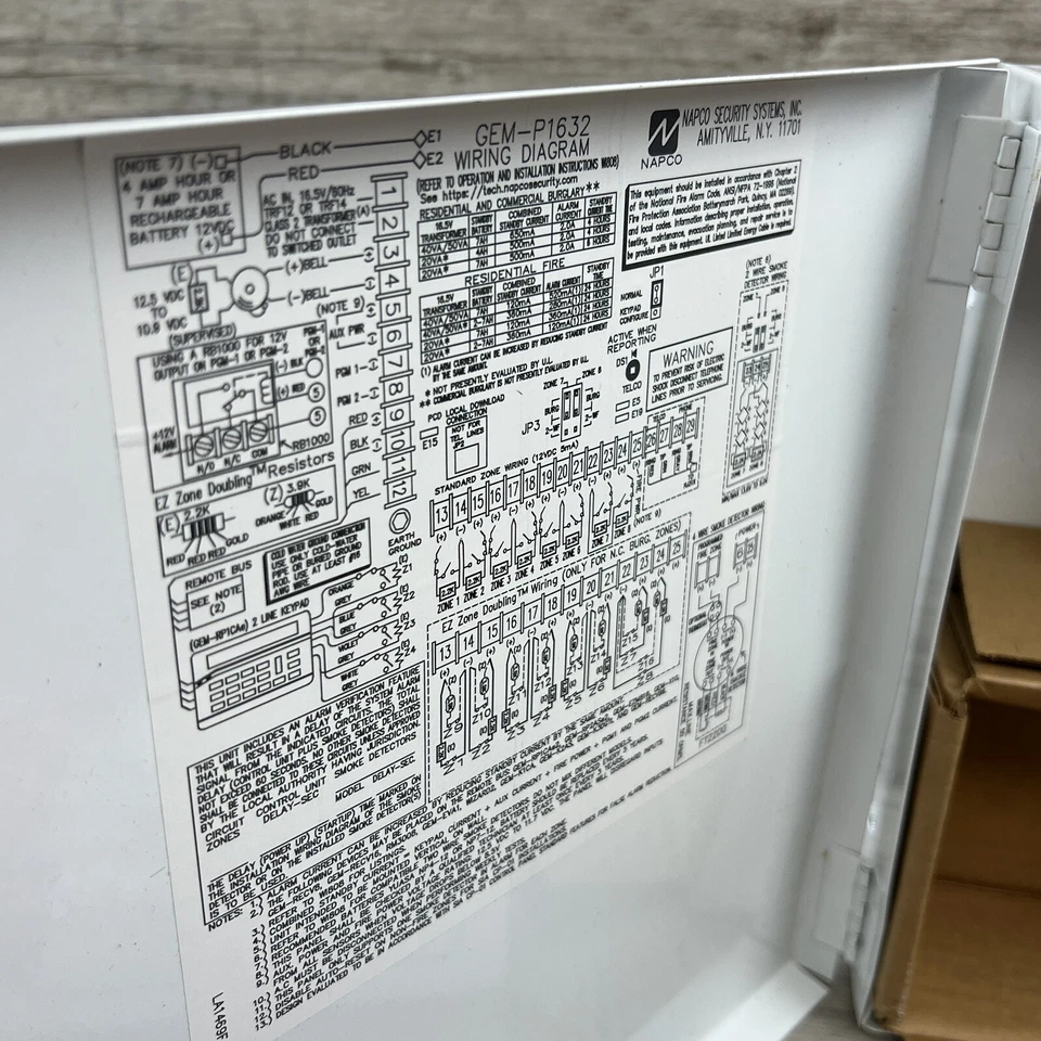 Napco GEM-P1632 Gemini Security System (NEW OPEN BOX - READ DESCRIPTION) - Image 4 of 4
