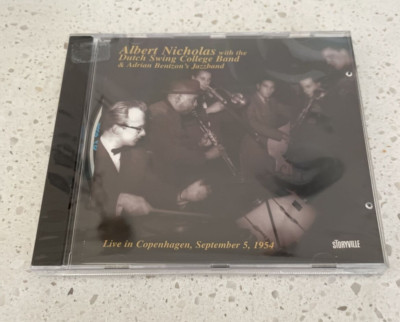 ALBERT NICHOLAS - Live In Copenhagen - September 5 1954 - CD - Brand New Sealed!