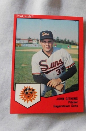 1989 ProCards Minor League Hagerstown Suns Baseball Card Pick one - 第 3/27 張圖片