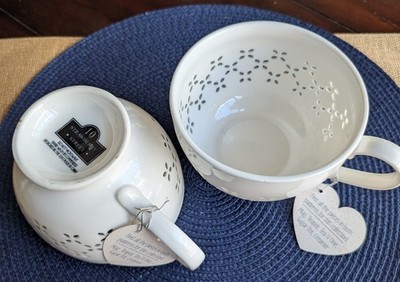 10 Strawberry Street- Coffee,Tea or Soup Cup        2 PcSet 
