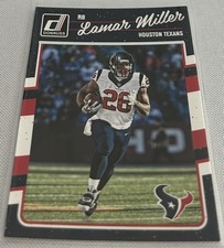 2016 Panini Donruss Football Lamar Miller Houston Texans base card #123