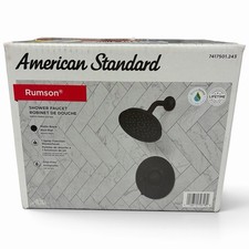 American Standard Rumson 7417501.243 1-Handle 1-Spray Shower Faucet Black
