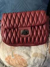 Red Badgley  Mischka Crossbody