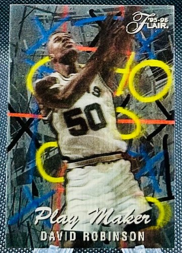 David Robinson #8 1995 Flair Play Makers card