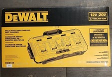 DeWalt DCB104 12V MAX /20V MAX / FLEXVOLT Multiport Fast Charger