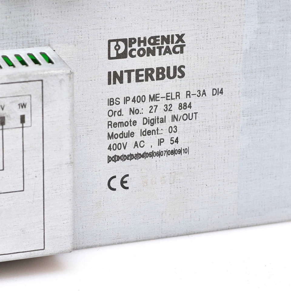 Phoenix Contact IBS IP 400 ME-ELR R-3A DI4 - Motor starter 2732884 -used- - Bild 2 von 3