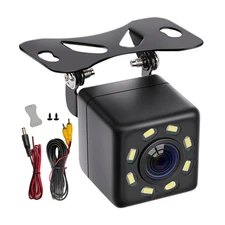 CMOS Backup Reverse Camera Car Rear View Night Vision Parking HD Waterproof 480p