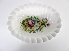 Ciotola Piatto Ovale Castelli Maiolica Ceramica Dipinta a Mano DESIGN VINTAGE