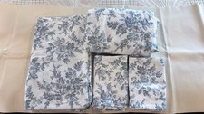 Laura Ashley - Full Sheets, Cotton Flannel Bedding Set, 2 Pillowcases