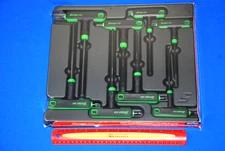 Snap-On NEW Ships FREE 8 Pc TORX L-Shaped/T-Shaped Combination Wrenches T10-T45