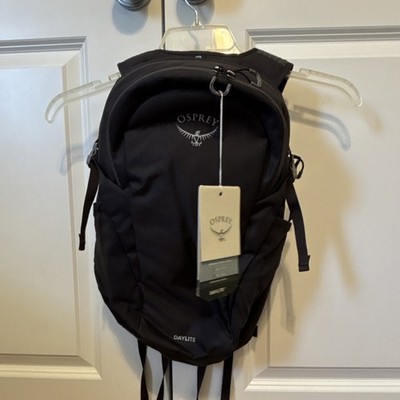 Osprey Daylite 13L Black Hiking Daypack Fits 15'' Laptop Lightweight Nylon