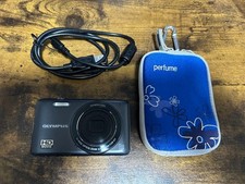 Used OLYMPUS Compact Digital Camera VG-120 With Case